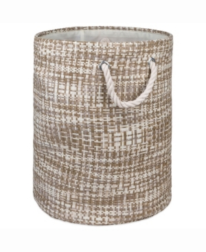 Paper Bin Tweed Round