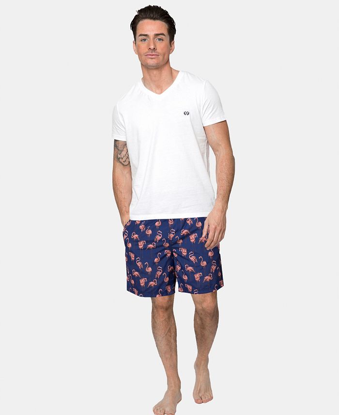 Coast Clothing Co Men's Flamingo Swim Trunks - Macy's