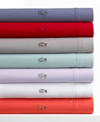 Lacoste Home - Lacoste Brushed Twill Twin Sheet Set