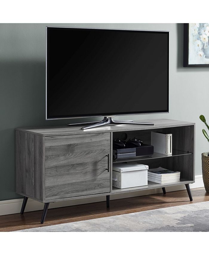 Walker Edison 52" Mid Century Modern Wood Tv Stand - Macy's