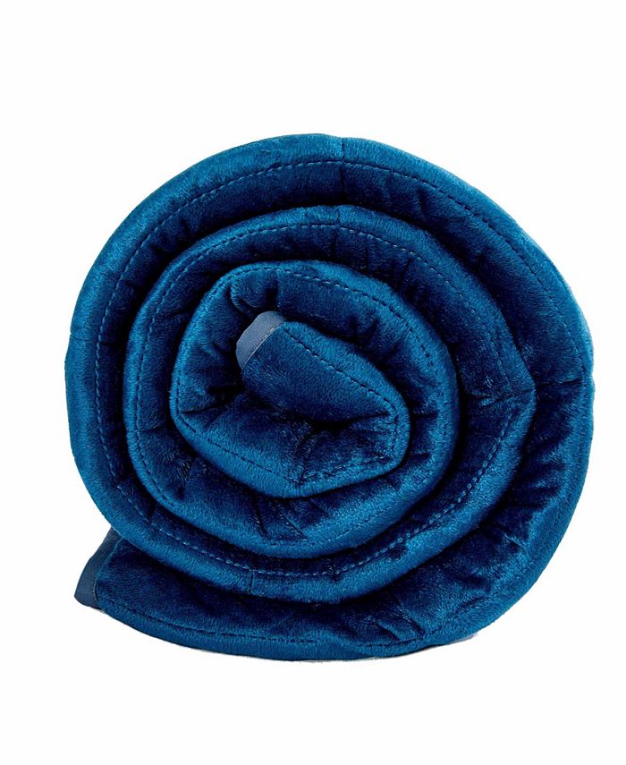 Dream Theory 15 lbs Faux Mink Weighted Blanket & Reviews Blankets