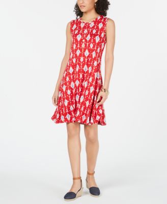 macys swing dresses