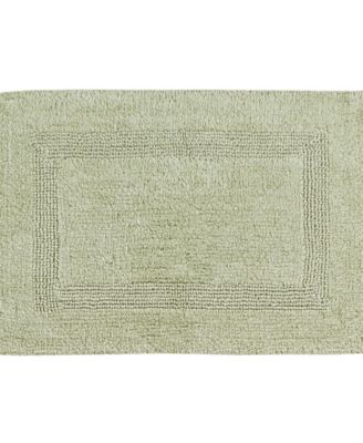 Tufted Reversible Bath Rug, 21" x 34"