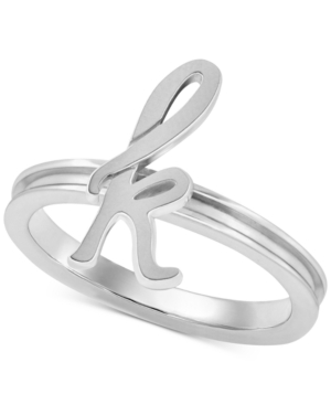ALEX WOO AUTOGRAPH LETTER RING IN STERLING SILVER