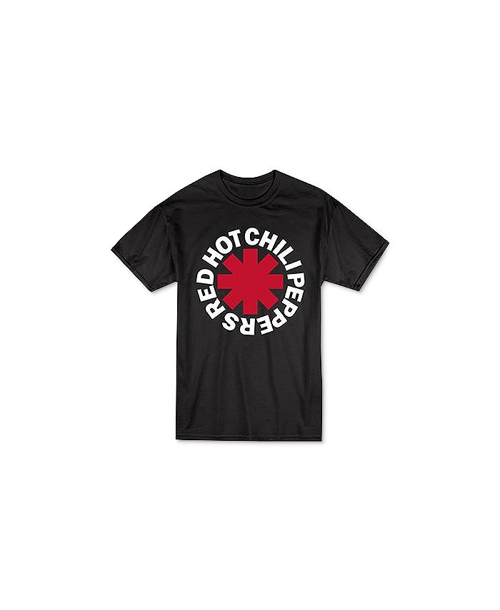 Merch Traffic Red Hot Chili Peppers Asterisk Logo Men's Graphic T-Shirt ...