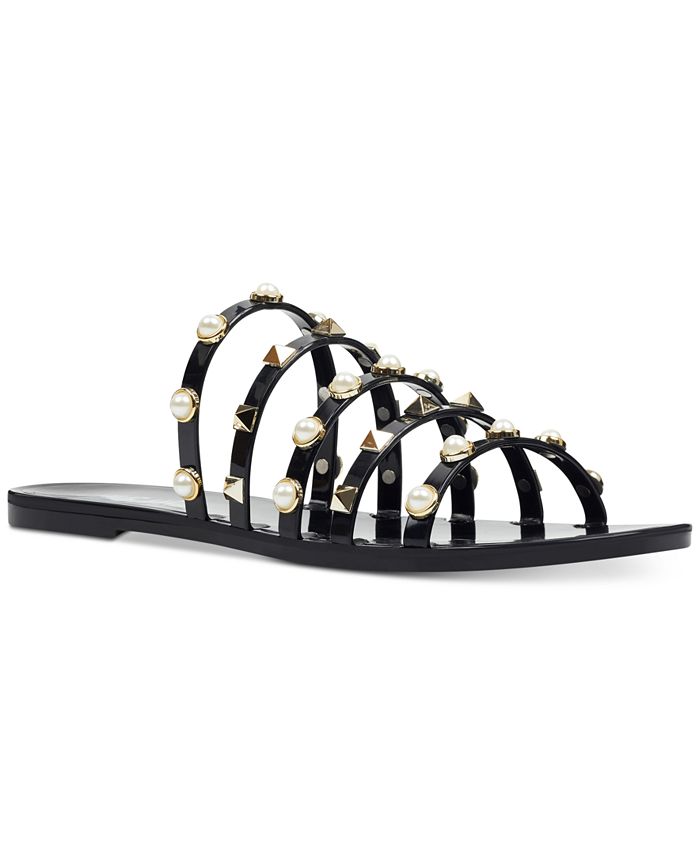 Nine West Women's Cariana Studded Sandals & Reviews - Sandals - Shoes ...