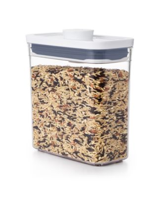 Pop Slim Short Rectangular Food Storage Container 