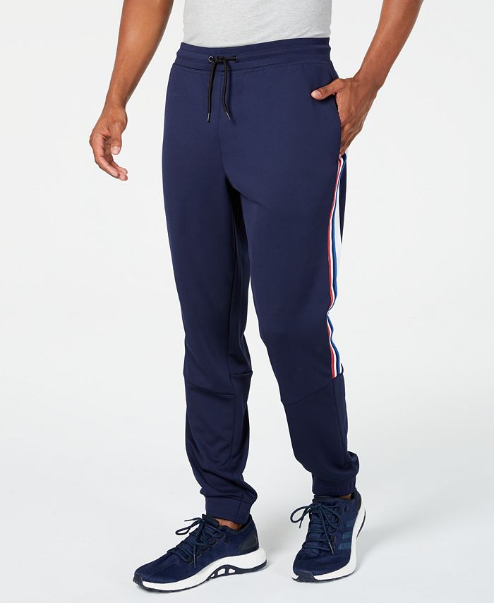 Ideology Men's Striped Joggers, Created for Macy's & Reviews ...