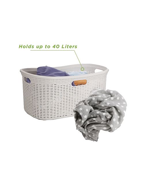 Mind Reader 40 Liter Laundry Basket & Reviews Cleaning & Organization Home Macy's
