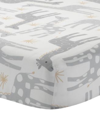Lambs & Ivy Goodnight Giraffe Plush Stuffed Animal - Millie The Gray/White Giraffe (11.5")