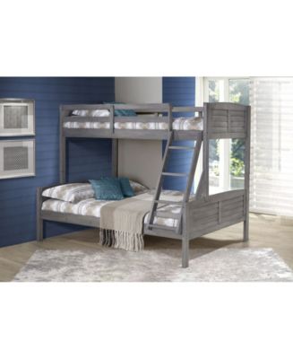 Donco Kids Twin Over Full Louver Bunk Bed - Macy's