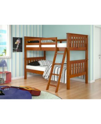 Donco Kids Twin Over Mission Bunk, Conns Furniture Bunk Beds