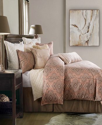 HiEnd Accents - Sedona 3 PC Comforter Set, Super King by