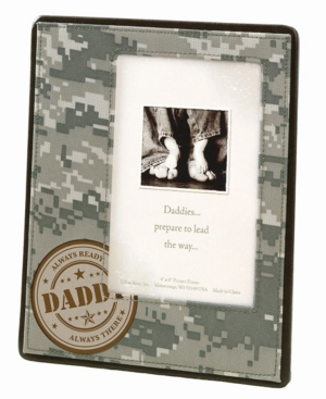 Lillian Rose Camouflage Baby Picture Frame For Dad