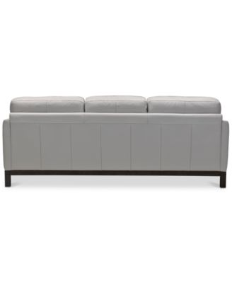 CLOSEOUT! Virton 87" Leather Sofa, Created for Macy's