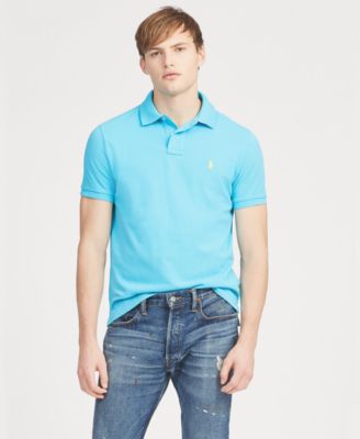 macy's polo shirts slim fit