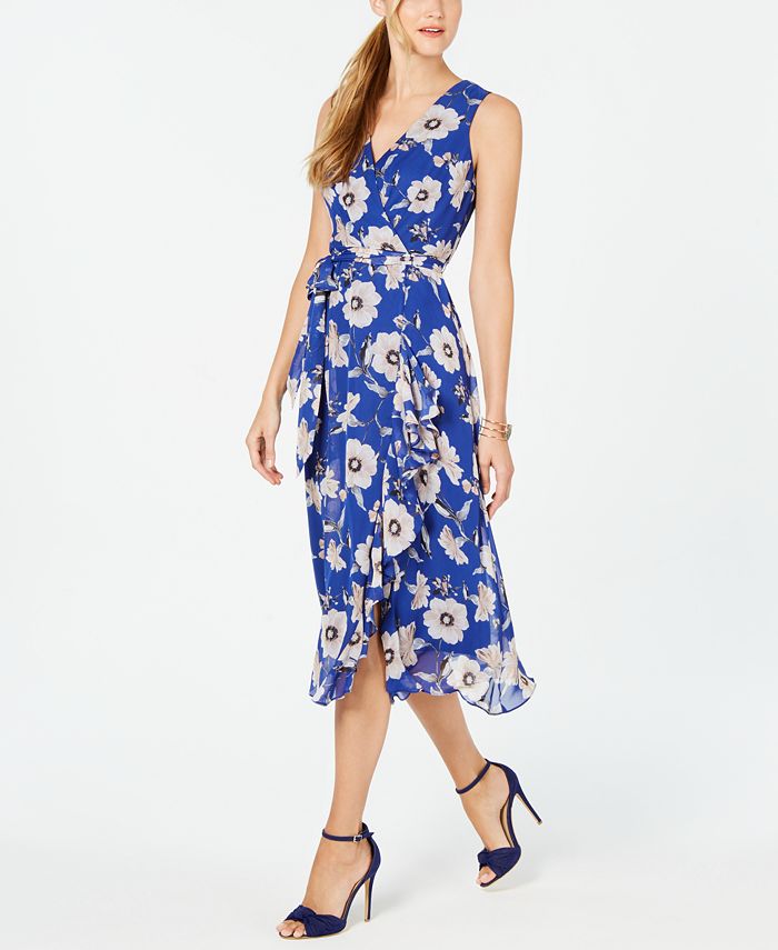 Jessica Howard Floral Maxi Dress - Macy's