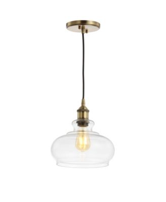 Wyatt 9.5" Adjustable Drop Pharmacy LED Pendant