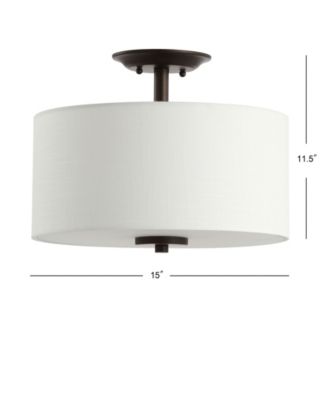 Marc 15" LED Semi-Flush Mount