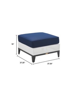 Hampton Outdoor Ottoman with Cushion