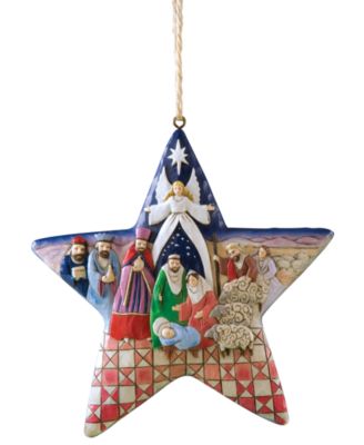 Jim Shore - Star Nativity Christmas Ornament