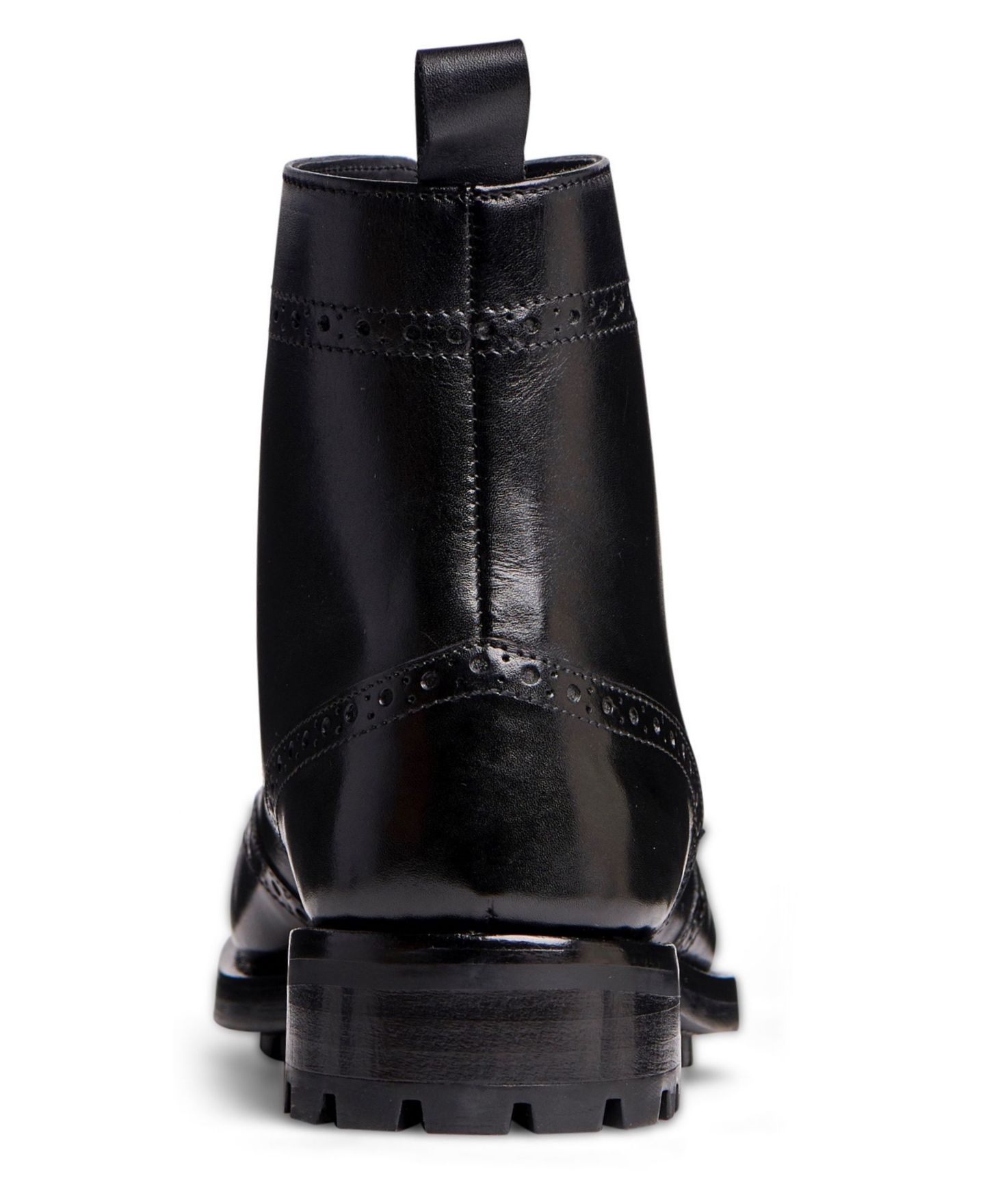 Мужские ботинки Anthony Veer Grant Wingtip Leather Dress Boot, цвет: Чёрный — фото 2