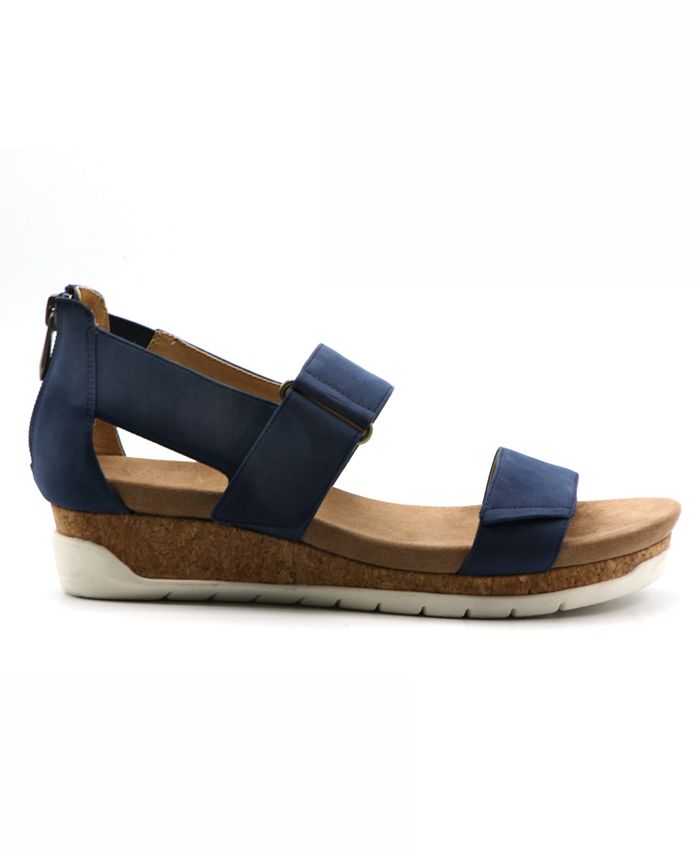 Adrienne Vittadini Taytum Footbed Sandal - Macy's