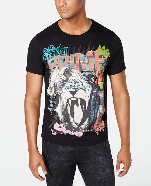 Guess Men S Prime Rock Graphic T Shirt Reviews Men Macy S