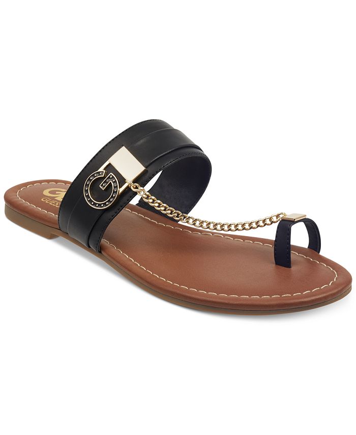 GBG Los Angeles Loona Toe Thong Flat Sandals - Macy's