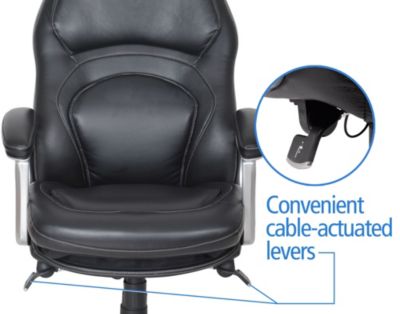 Wellness Executive Leather Office Chair
