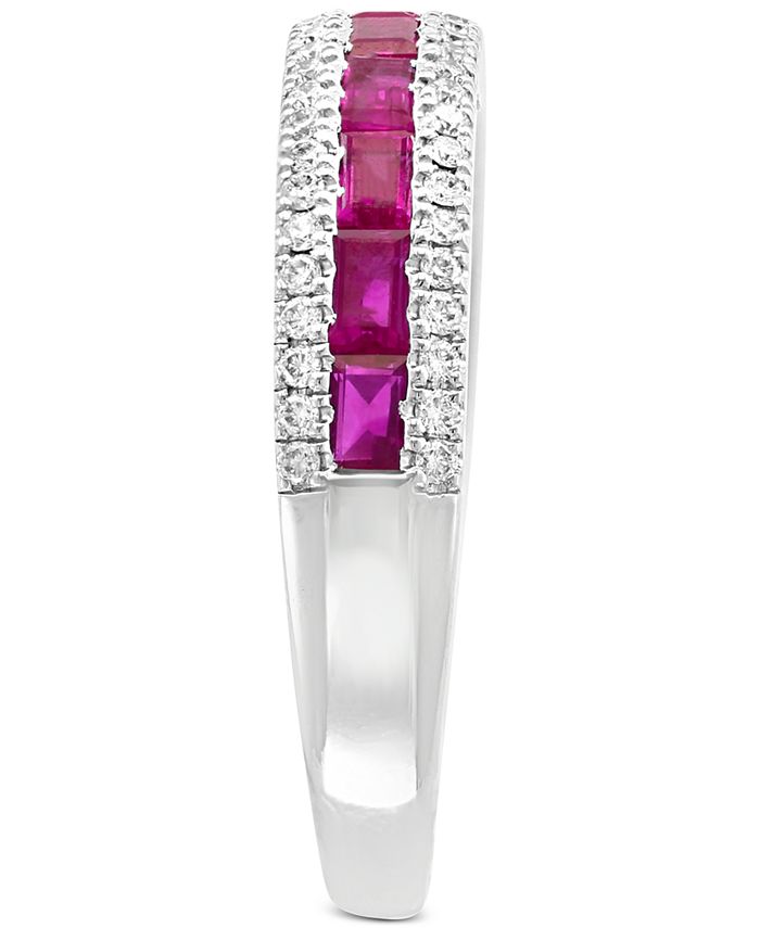 EFFY Collection EFFY® Certified Ruby (1 ct. t.w.) & Diamond (1/4 ct. t ...