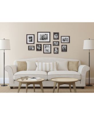 Bordeaux Gallery Wall Wood Picture Frame Set, Set of 10