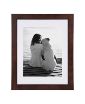 DesignOvation Museum Wood Picture Frame Set of 2
