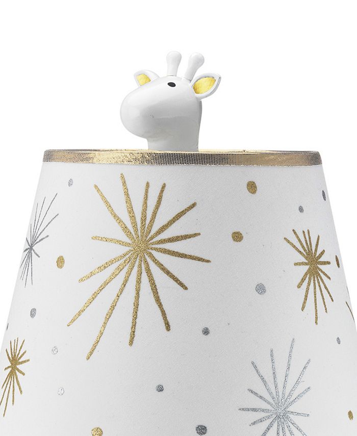 Lambs & Ivy Signature Moonbeams Giraffe Nursery Lamp with Shade and
