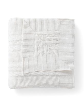 Dublin Cable Knit Throw, 50" x 70"