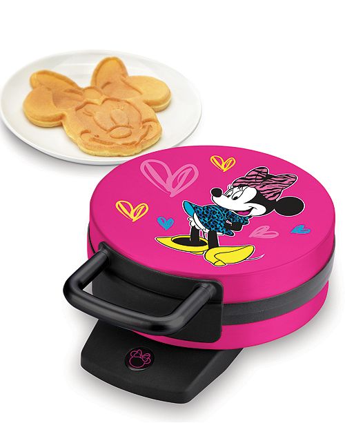 Disney Minnie Mouse Round Character Waffle Maker & Reviews Small