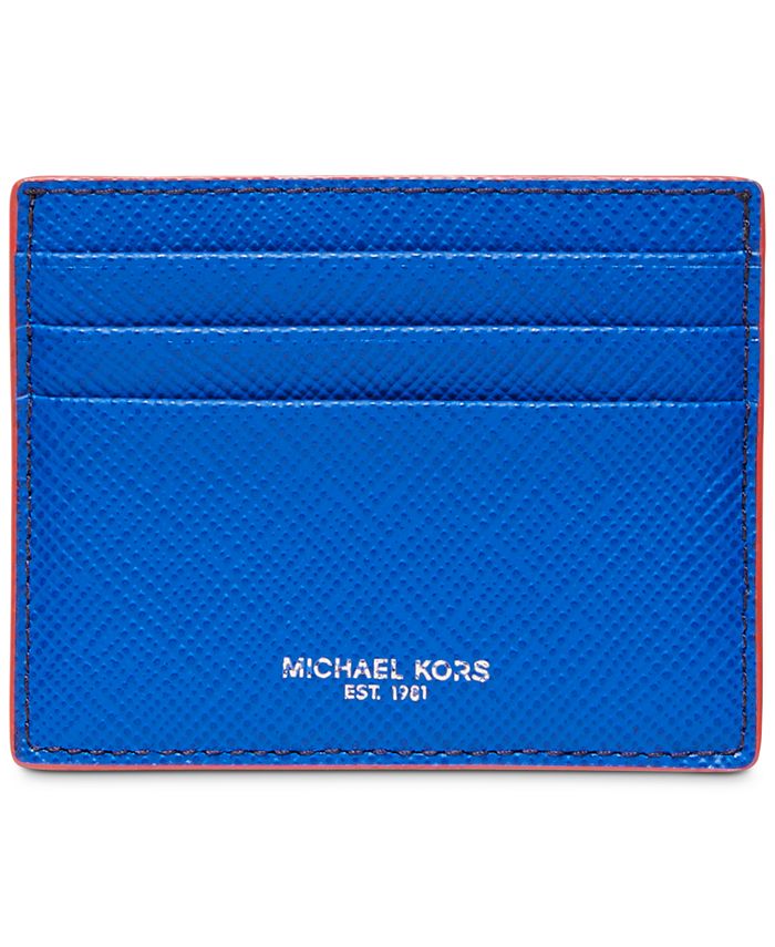 Michael Kors Men's Harrison Leather Card Case & Reviews - All ...