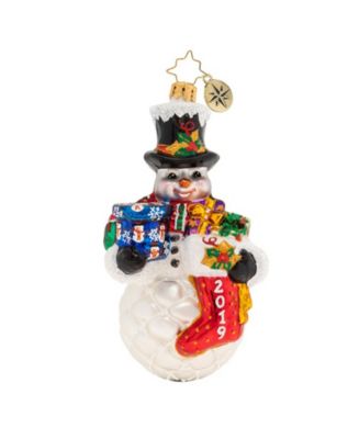 Christopher Radko A Frosty 2019 Armful - Macy's