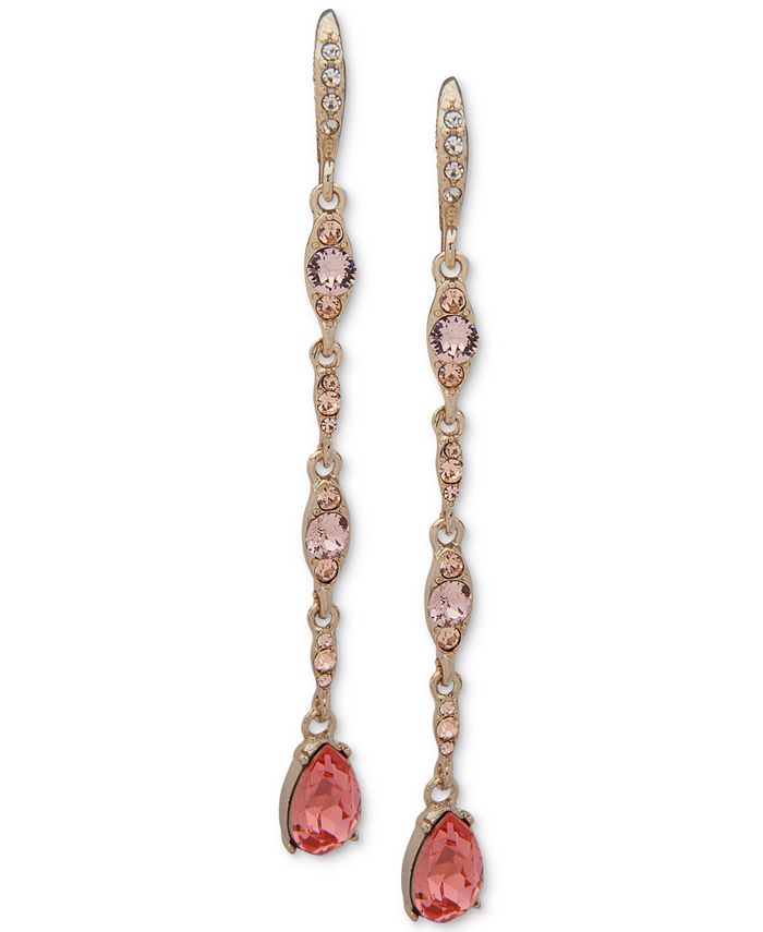Givenchy Crystal Linear Drop Earrings Macy's
