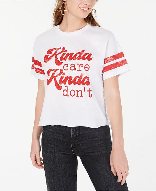 Rebellious One Juniors Kinda Care T Shirt Reviews Tops
