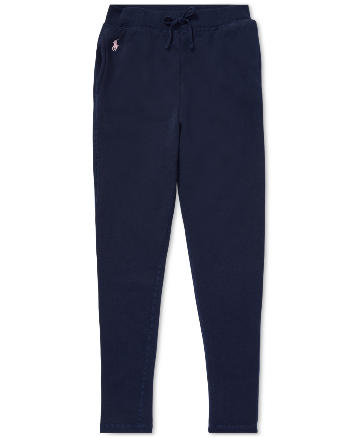 Polo Ralph Lauren Big Girls Washed French Terry Leggings - Refined Navy
