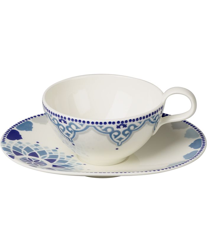 Villeroy & Boch Tea Passion Medina Tea Cup & Saucer - Macy's