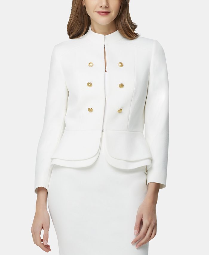 Tahari hotsell peplum jacket