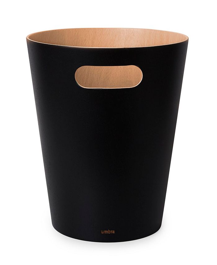 Umbra 2G Woodrow Waste Basket Macy's