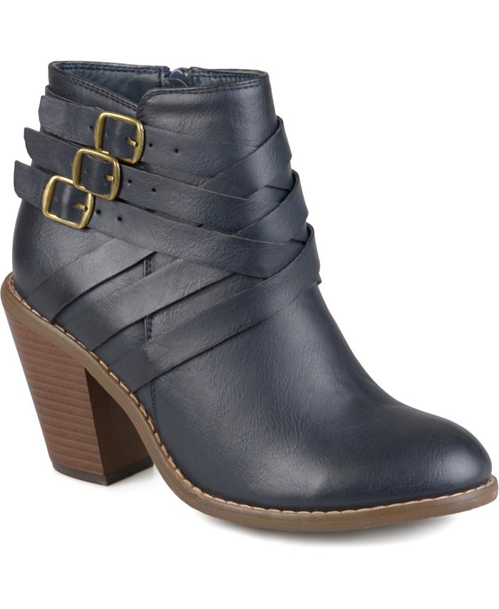 Journee Collection Women's Strap Boot & Reviews - Boots - Shoes - Macy's