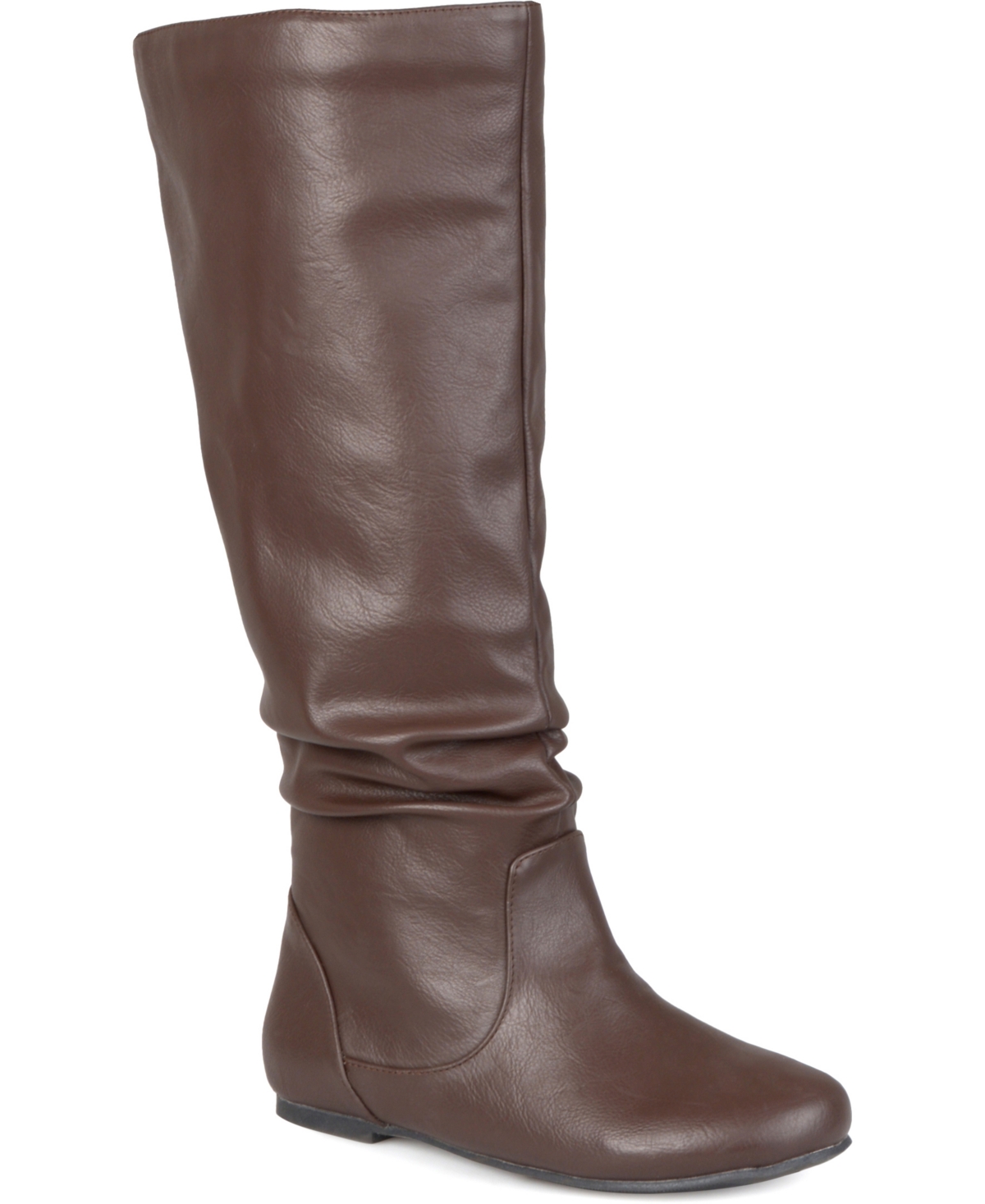 Journee Collection Women's Jayne Extra Wide Calf Slouchy Knee High Boots