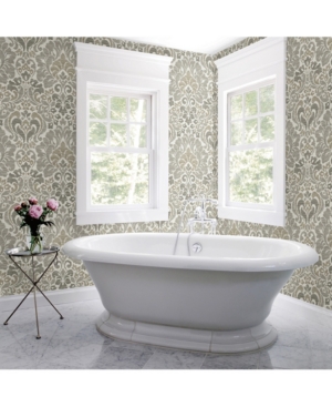 Brewster Home Fashions Garden of Eden Damask Wallpaper - 396