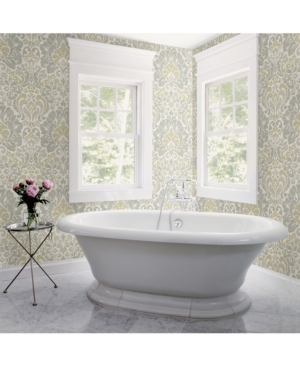 Brewster Home Fashions Garden of Eden Damask Wallpaper - 396