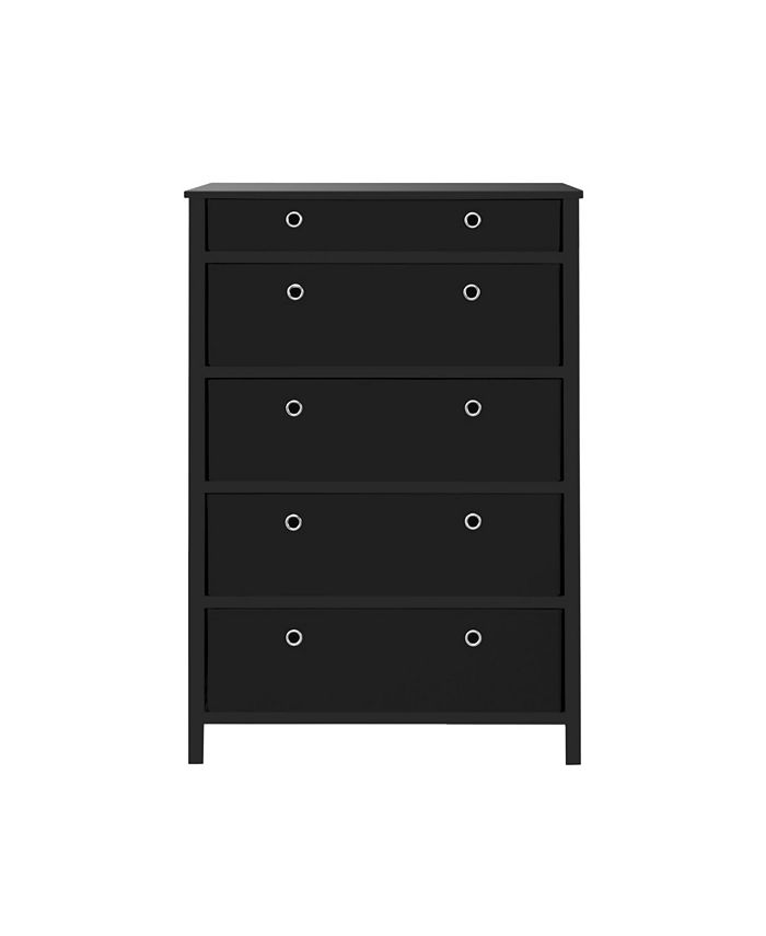 EZ Home Solutions Foldable Furniture 5 Drawer Tall Dresser Macy's