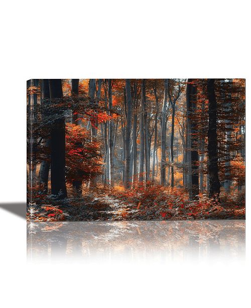 Eurographics Painting Forest Framed Canvas Wall Art Reviews